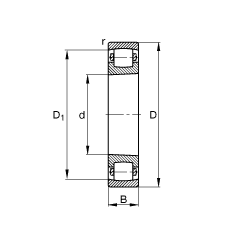 ΝLS 20220-K-MB-C3, (j) DIN 635-1 (bio)(zhn)Ҫߴ, FףF 1:12