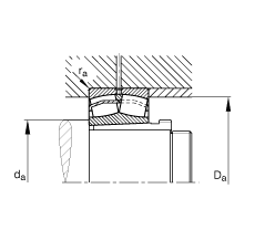 {ĝLS 23134-E1A-K-M + AH3134A, (j) DIN 635-2 ˜ʵҪߴ, F׺ж